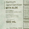 Hand Sanitizer with Aloe McKesson 1,000 mL Ethyl Alcohol Gel Dispenser Refill Bag 1/EA