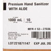 Hand Sanitizer with Aloe McKesson 1,000 mL Ethyl Alcohol Gel Dispenser Refill Bag 1/EA