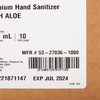 Hand Sanitizer with Aloe McKesson 1,000 mL Ethyl Alcohol Gel Dispenser Refill Bag 1/EA