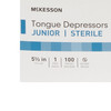 Tongue Depressor McKesson 5-1/2 Inch Length Wood 100/BX