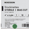 Bias Cut Stockinette McKesson Cotton 6 Inch X 4 Yard Size 6 Beige Sterile 1/EA
