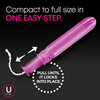 Tampon U by Kotex Click Super Absorbency Plastic Applicator Individually Wrapped 16/PK