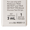 Blood Glucose Control Solution McKesson TRUE METRIX 3 mL Level 3 1/BX