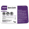 Super Sani-Cloth Surface Disinfectant Cleaner Premoistened Germicidal Manual Pull Wipe 160 Count Canister Alcohol Scent NonSterile 160/CN