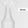 Empty Spray Bottle Medical Safety Systems HDPE 16 oz. 1/EA