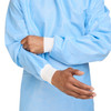 Non-Reinforced Surgical Gown with Towel ULTRA X-Large Blue Sterile AAMI Level 3 Disposable 1/EA