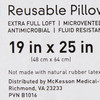 Bed Pillow McKesson 19 X 25 Inch White Reusable 1/EA