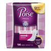 Bladder Control Pad Poise 3 X 11 Inch Length Heavy Absorbency Sodium Polyacrylate Core Regular 14/PK