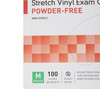 Exam Glove McKesson Medium NonSterile Stretch Vinyl Standard Cuff Length Smooth Ivory Not Rated 100/BX