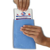 Cover Easy Sleeve Disposable, Blue, Hot / Cold, Non Woven, 4 X 7 Inch 24/PK