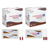 1140933_BX Impregnated Swabstick 10% Strength Povidone-Iodine Individual Packet NonSterile 25/BX