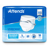 Unisex Adult Absorbent Underwear Attends Pull On with Tear Away Seams Large Disposable Heavy Absorbency 1/BG