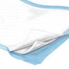Disposable Underpad Wings Breathable Plus 30 X 36 Inch Fluff / Polymer Heavy Absorbency 10/BG