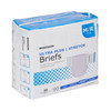 Unisex Adult Incontinence Brief McKesson Ultra Plus Stretch Medium Disposable Heavy Absorbency 1/BG