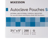 Sterilization Pouch McKesson Ethylene Oxide (EO) Gas / Steam 3-1/2 X 5 Inch Transparent Blue / White Self Seal Paper / Film 200/BX