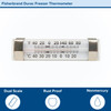 Refrigerator / Freezer Thermometer Fisherbrand Durac Fahrenheit / Celsius -40° to +80°F (-40° to +25°C) Without External Probe Wall Mount Does Not Require Power 1/EA