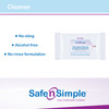 Adhesive Remover Safe n Simple Wipe 50 per Pack 50/PK