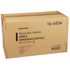Glove Box Holder McKesson Horizontal or Vertical Mounted 1-Box Capacity Clear 4 X 5-1/2 X 10 Inch Plastic 1/EA