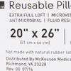 Bed Pillow McKesson 20 X 26 Inch White Reusable 1/EA