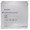 McKesson Patient Belongings Bag, Clear