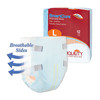 Tranquility SmartCore Maximum Protection Incontinence Brief, Large