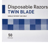 Razor McKesson Twin Blade Disposable 100/CS