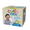 Male Toddler Training Pants Cutie Pants Size 3T to 4T Disposable Heavy Absorbency 23/BG