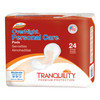 Bladder Control Pad Tranquility 7-1/4 X 16-1/2 Inch Heavy Absorbency Superabsorbant Core One Size Fits Most 24/BG