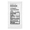 Hand Sanitizer with Aloe McKesson 0.9 Gram Ethyl Alcohol Gel Individual Packet 144/BX