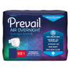 Prevail AIR Overnight Briefs, Heavy Absorbency, Unisex Adult, Disposable, White, Size 1, 26 Inch- 48 Inch, Medium