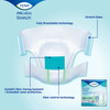 Unisex Adult Incontinence Brief TENA ProSkin Stretch Super 3X-Large Disposable Heavy Absorbency 8/PK