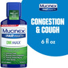Cold and Cough Relief Mucinex Fast-Max DM Max 400 mg - 20 mg / 20 mL Strength Liquid 6 oz. 1/EA