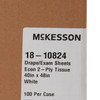 201055_CS General Purpose Drape McKesson Physical Exam Drape 40 W X 48 L Inch NonSterile 100/CS