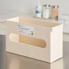 Glove Box Holder McKesson Prevent Vertical Mounted 1-Box Capacity Putty 3-7/8 X 6-1/2 X 11 Inch Plastic 1/EA