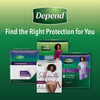 Female Adult Absorbent Underwear Depend FIT-FLEX Pull On with Tear Away Seams Large Disposable Heavy Absorbency 17/PK