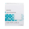 Adhesive Dressing McKesson 4 X 4 Inch Polypropylene / Rayon Square White Sterile 25/BX
