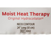 Moist Heat Therapy Pad HotPac Contour Neck One Size Fits Most Canvas Reusable 1/EA