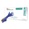 Micro-Touch Nitrile Exam Glove, Extra Large, Blue