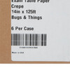 Table Paper McKesson 14 Inch Width Print (Bugs and Things) Crepe 6/CS