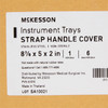 Instrument Tray McKesson Strap Handle Stainless Steel 8-7/8 X 5 X 2 Inch 1/EA