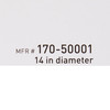 Donut Seat Cushion McKesson 14 Inch Diameter Foam 1/EA