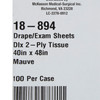 180607_CS General Purpose Drape McKesson Physical Exam Drape 40 W X 48 L Inch NonSterile 100/CS