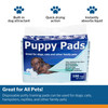 Disposable Underpad for Pets Cypress 22 X 22 Inch Heavy Absorbency 100/BG