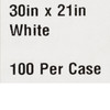 201063_CS Exam Cape McKesson White Front / Back Opening Without Closure Unisex 100/CS