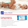 Baby Wipe Nice'n Clean Soft Pack Aloe / Vitamin E / Chamomile Unscented 80 Count 960/CS