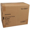 Mini Hair Pick McKesson 5.3 Inch Black Polypropylene 144/BX
