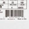 Trash Bag McKesson 45 gal. White LLDPE 0.80 mil 40 X 46 Inch Star Seal Bottom Coreless Roll 100/CS