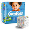 907033_CS Unisex Baby Diaper Comfees Size 4 Disposable Moderate Absorbency 124/CS