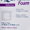 Foam Dressing Aquacel 7 X 7 Inch With Border Waterproof Film Backing Silicone Adhesive Square Sterile 1/EA