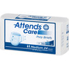 Unisex Adult Incontinence Brief Attends Care Medium Disposable Moderate Absorbency 96/CS